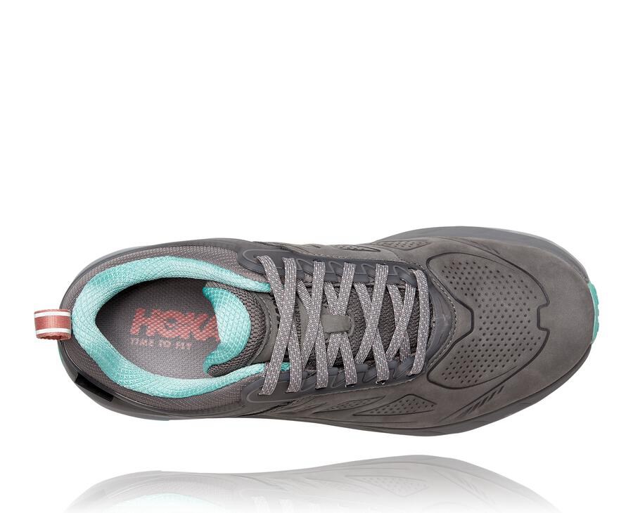 Hoka One One Trainers Womens Grey - Challenger Low GORE-TEX - 35492BNUD